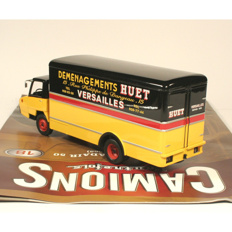 1/43 camion déménagement Berliet Stradair HUET Ixo Altaya Neuf boite n° 18 collection Camions d' Autrefois - Collection 1/43 camion déménagement Berliet Stradair HUET Ixo Altaya Neuf boite n° 18 collection Camions d' Autrefois - Collection