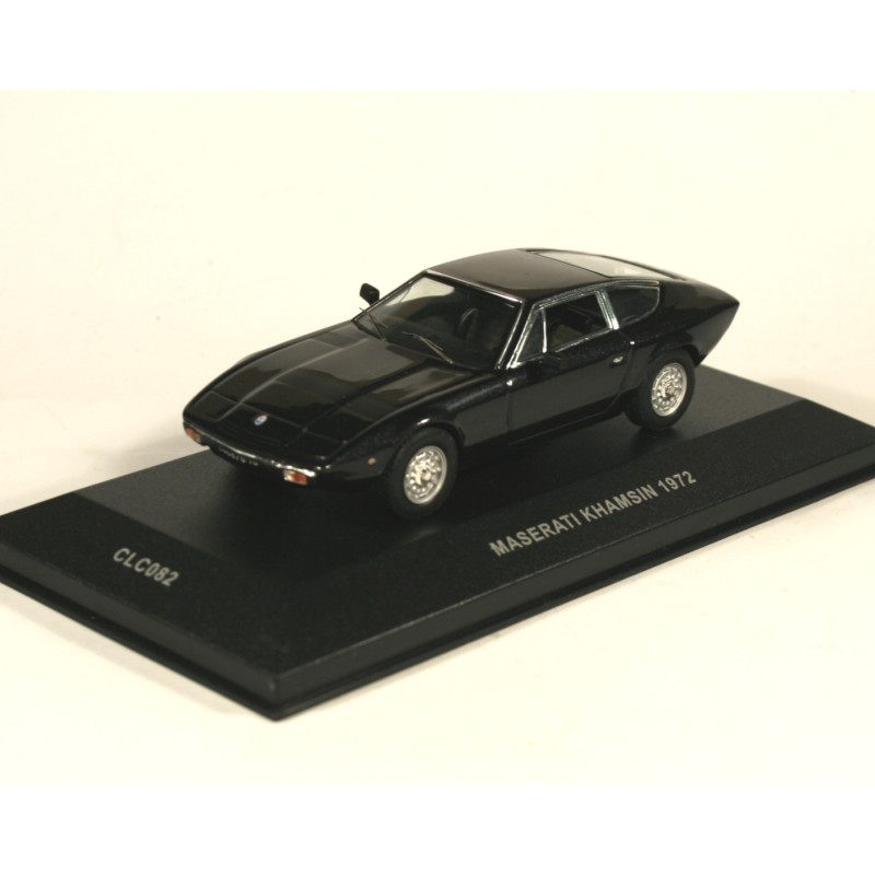 Ixo 1:43 Maserati Khamsin Année 1972 noir CLC082 modèle voiture CLC082