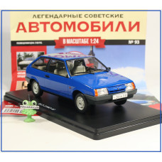 1:24 Magazine #93 with souvenir LADA 21083-02 "Samara" (1995)