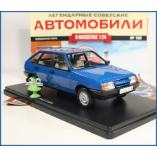 1:24 Magazine #103 with souvenir LADA 21091 "Sputnik"