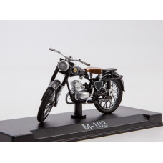 1:24 Motorcycle magazine #5 with souvenir M-103 "Minsk"