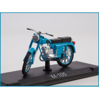 1:24 Motorcycle magazine #9 with souvenir M-105 "Minsk"