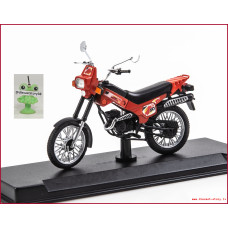 1:24 Motociklu žurnāls #76 ar suvenīru ZID-50 ZDK 2.103 Pilot