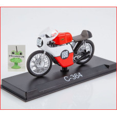 1:24 Motorcycle magazine #66 with souvenir S-364 "Vostok" Sport