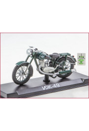 1:24 Motorcycle magazine #70 with souvenir Izh 49