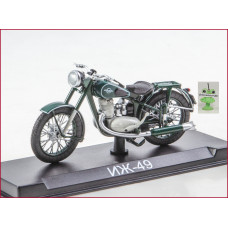 1:24 Motociklu žurnāls #70 ar suvenīru Izh 49
