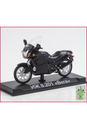 1:24 Motorcycle magazine #75 with souvenir Izh 8.201 "Vega"