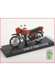 1:24 Motorcycle magazine #82 with souvenir Izh 7.105 500сс (1978)