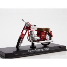 1:24 Motociklu žurnāls #13 ar suvenīru  JAWA 250/353