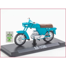 1:24 Motorcycle magazine #72 with souvenir M-106 Polaris (1964) 
