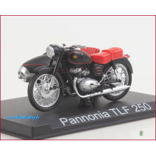 1:24 Motorcycle magazine #81 with souvenir Pannonia TLF 250 sidecar Duna