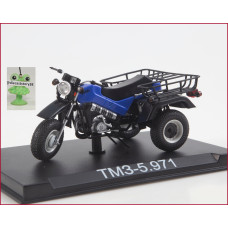 1:24 Motociklu žurnāls #7s ar suvenīru TMZ-5.971 TULA