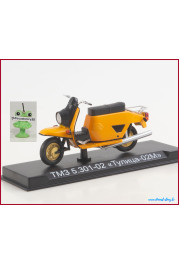 1:24 Motorcycle magazine #79 with souvenir TMZ 5.301-02 "TULITSA 02M"