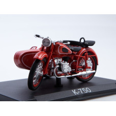 1:24 Motociklu žurnāls #31 ar suvenīru K750 Dnepr