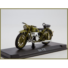 1:24 Motociklu žurnāls #7 ar suvenīru M-72 solo (ex. BMW R71) 