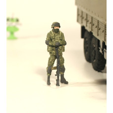 1:43 Green man with machine gun