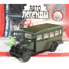 1:43 Žurnāls #273 ar suvenīru autobusu GAZ 03-30 (1933)