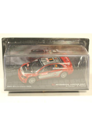 1:43 Mitsubishi Lancer WRC #10 Rally Monte-Carlo 2005
