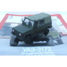 1:43 Žurnāls #94 ar suvenīru UAZ 3172 4x4