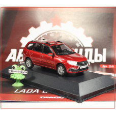 1:43 Magazine #24 with souvenir LADA Granta 2SW 