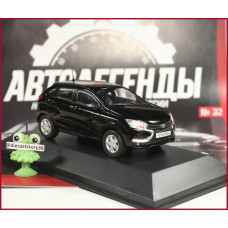 1:43 Žurnāls #32 ar suvenīru LADA Xray