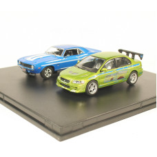 1:43 Fast & Furious Set Chevrolet Yenko Camaro and Mitsubishi Lancer