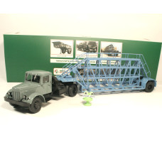 1:43 MAZ 200V with panel carrier semitrailer NAMI 790