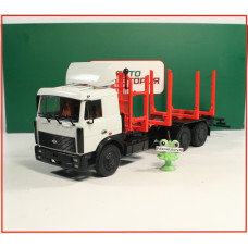 1:43 MAZ 6303 logging truck