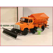 1:43 ZIL 4333 Sand spreader machine KO 829A