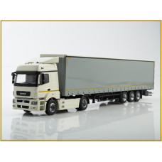 1:43 Nab.Chelny 5490 tractor truck with semitrailer NEFAZ 93341 