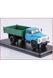 1:43 SAZ-3507 (GAZ-53) agriclutural dump truck /blue-green/