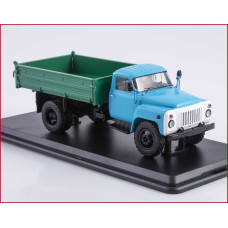 1:43 SAZ-3507 (GAZ-53) agriclutural dump truck /blue-green/