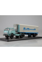1:43 MAZ 504A with semitrailer ALKA N12CH "Sovtransavto"