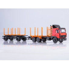 1:43 MAZ 6303 with 83781 logging-truck 