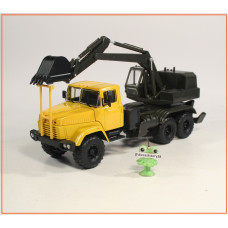 1:43 KrAZ 6322 ATEK EO-4422 6x6 exkavator (1994)