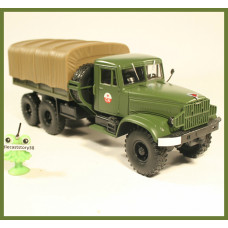 1:43 KrAZ 214 V BT 6x6 stranded tractor truck