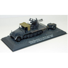 1:72 Flakvierling SD.KFZ. 7/1 with SD. AH. Trailer Don USSR 1942