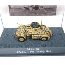 1:72 Sd. Kfz. 222 10.Pz.Div Tunisia 1943