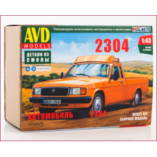 1:43 GAZ 2304 "Burlack" pikaps saliekams modelis 