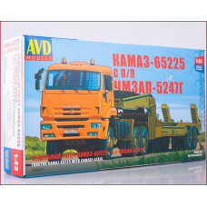 1:43 Nab.Chelny 65225 tractor truck with semitrailer CHMZAP-5247G KIT