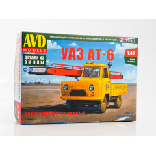 1:43 UAZ AT-6 airport model kit