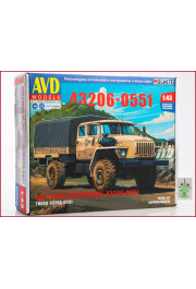 1:43 Miass 43206-0551 flatbed truck KIT 