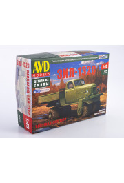 1:43 ZIL132S flatbed truck model kit