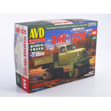 1:43 ZIL132S flatbed truck model kit