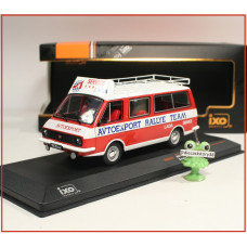 1:43 RAF 2203 rallye service Lada Autoexport team