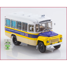 1:43 Magazine #14s with souvenir bus KAVZ 685 police