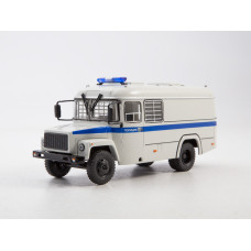 1:43 Magazine #3s with souvenir KaVZ 3976 AZ prison bus