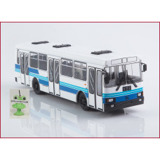 1:43 Žurnāls #68 ar suvenīru autobusu LAZ 52523