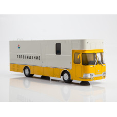 1:43 Žurnāls #4s ar suvenīru TV autobuss LIAZ 5932 "Magnolija"