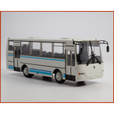 1:43 Žurnāls #26 ar suvenīru PAZ 4230 "Aurora" lauku maršrutu autobuss